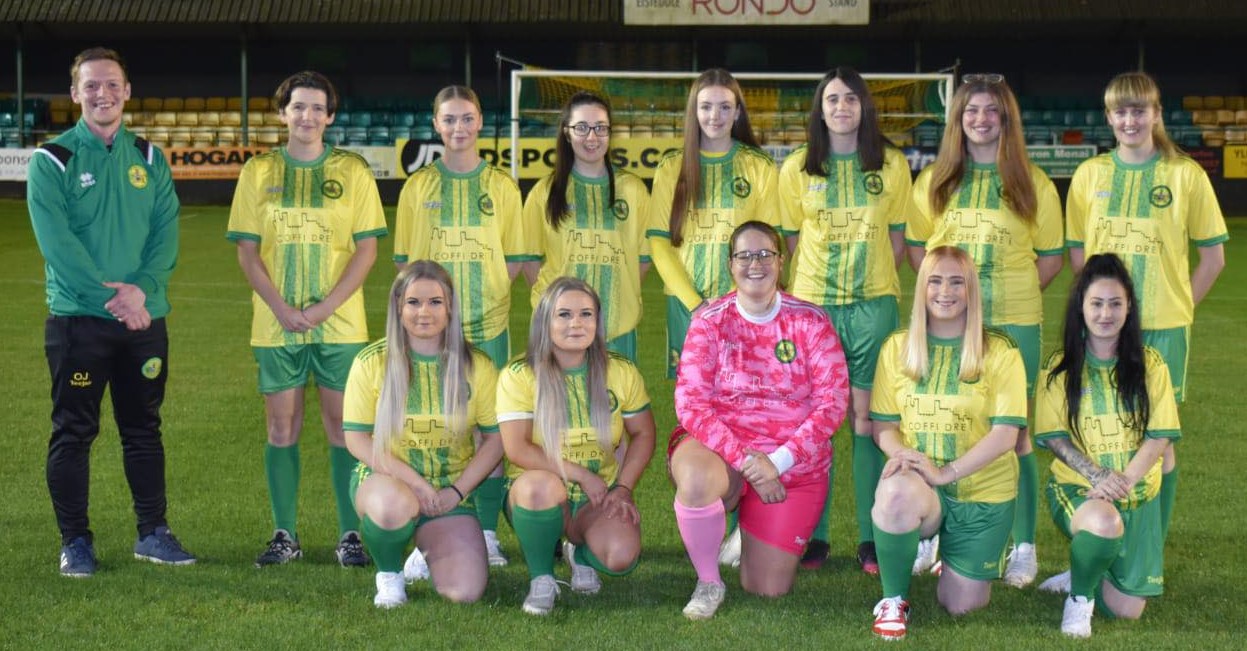 North Wales Women's League West Caernarfon Town are off the mark